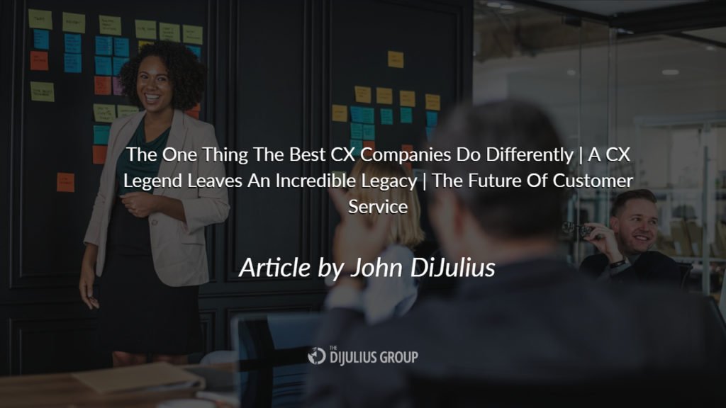 Blog Title THE ONE THING THE BEST CX COMPANIES DO DIFFERENTLY