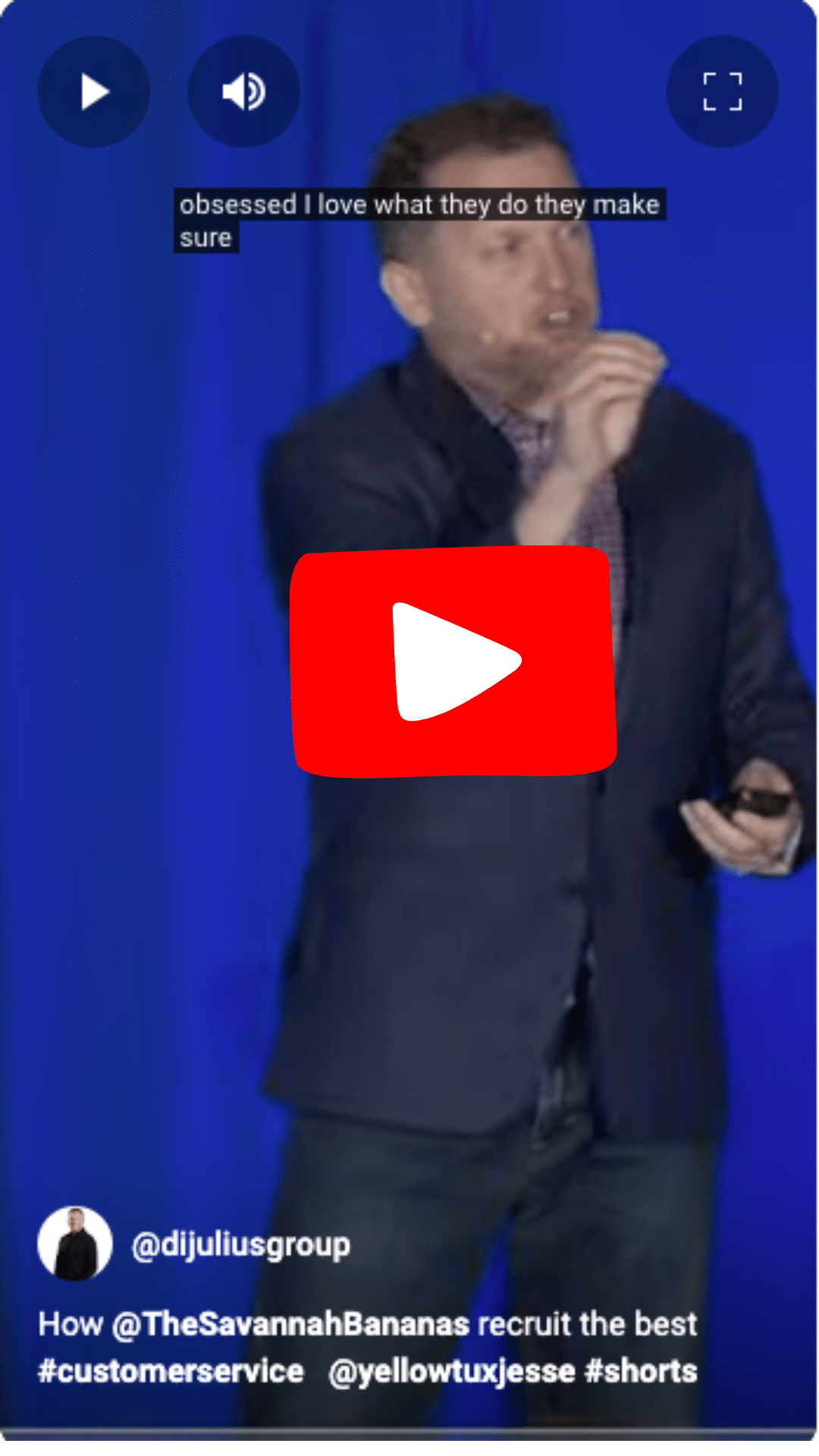 Youtubevideo John Dijulius, The DiJulius Group