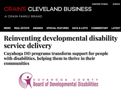 CCBDD reinvents service delivery